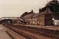 Looking east at Inverurie station.<br><br>[Ewan Crawford //]