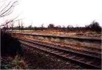 Looking west at the disused Conon station platform.<br><br>[Ewan Crawford //]