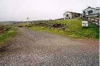 Looking north at the site of the former Wanlockhead station.<br><br>[Ewan Crawford //]