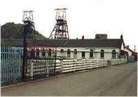 Entrance of Polmaise Colliery viewed from the north.<br><br>[Ewan Crawford //]
