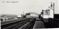 Glenbarry station when intact, view looking north.<br><br>[Roy Lambeth //]