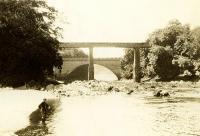 Looking west at Tongland Viaduct in the 1930s. [Old family photograph]<br><br>[John Furnevel Collection //]