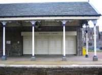 Detail from the up platform at Broughty Ferry station in August 2006.<br><br>[John Furnevel 13/08/2006]