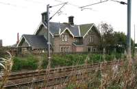 The former station at Scremerston, Northumberland on the ECML, photographed in October 2006.<br><br>[John Furnevel 24/10/2006]