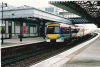 New turbostar on an Aberdeen to Glasgow express.<br><br>[Brian Forbes //2003]