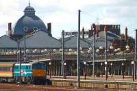A London Liverpool Street train stands at Norwich.<br><br>[Ian Dinmore //]