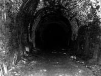 Black and White image of the tunnel.<br><br>[Colin Harkins 22/04/2007]
