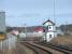 Looking east from Forres, showing the signal box, signal and passing loop.<br><br>[Graham Morgan 31/03/2007]