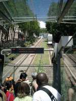 Although short, the funicular railway <I>Sacre Coeur </I> saves many steps up the hill.<br><br>[Alistair MacKenzie 20/07/2007]