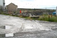 Traces of the former railway can still be found within what remains of the harbour although much of the area has now given way to new housing and roads.<br><br>[John Furnevel 22/07/2007]