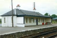 Muir of Ord station building stood on the northbound platform. Seen here in 1989 before the bulldozers moved in.<br><br>[Ewan Crawford //1989]