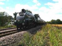 60009 with <I>The Scarborough Spa Express</I> passing Strensall shortly after leaving York on 8 August.<br><br>[John McIntyre 8/08/2007]