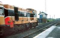 123 about to take a train out of Skerries in 1993. <br><br>[Bill Roberton //1993]
