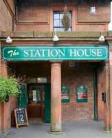 The Station House Annan on 21 May 2008, now a pub/restaurant. <br><br>[John Furnevel 21/05/2008]