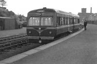 A Railcar stands at Beith Town in July 1962, four months before closure. <br><br>[Colin Miller 18/07/1962]