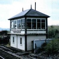 The signal box at Settle Junction, photographed in July 1986.<br><br>[David Panton /07/1986]