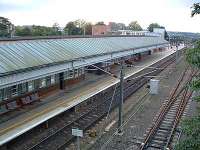 Looking south over the northbound platform at Berwick.<br><br>[Ewan Crawford //]