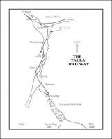 A map showing the route of the Talla Railway at the beginning of the 20th century running south from the junction with the Symington, Biggar and Broughton Railway to the terminus at Victoria Lodge.   <br><br>[John Furnevel 01/02/2006]