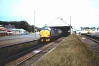 37261 about to take a train out of Wick on 13 June 1983.<br><br>[Colin Alexander 13/06/1983]