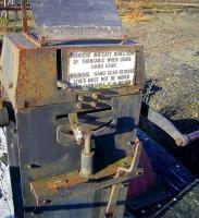 Part of the turntable mechanism at Perth New Yard in October 2008. The old turntable has been donated to the SRPS, Boness, by EWS. <br><br>[Gary Straiton /10/2008]