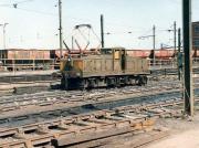 NCB no 14 (English Electric/Baguley 2599/3519 of 1959) shunts the yard at Westoe Colliery, South Shields, in 1983.<br>
<br><br>[Colin Alexander //1983]