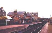 Scene at Bonar Bridge station in August 1972. After carrying the name for 113 years the station was renamed Ardgay 5 years later in 1977.<br><br>[Colin Miller /08/1972]