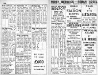 Section from Murray's ABC Timetable for Glasgow and the West of Scotland from April 1961.<br><br>[Colin Miller 03/04/1961]