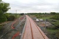 Progress looking toward Bathgate from Boghead Junction on 19 May 2010<br><br>[James Young 19/05/2010]