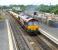 66037 heading a PW train westbound through Patchway station in Bristol's outer suburbs on 27 July.<br><br>[Peter Todd 27/07/2010]