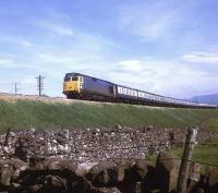 Train 1S57 the down <I>Royal Scot</I> seen climbing Shap at Shap Wells in 1969.<br><br>[Jim Peebles //1969]