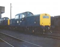 Claytons at Kingmoor in late 1967, with D8510 nearest the camera.<br><br>[Jim Peebles //1967]