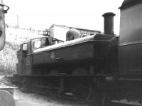 Collett 6400 class 2P 0-6-0PT no 6421 on 84H Wellington (Salop) Shed on 24 June 1962.<br><br>[David Pesterfield 24/06/1962]