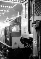 D5192 meets 7547 inside Kingmoor diesel depot in May 1971.<br><br>[John Furnevel 22/05/1971]