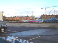 Late 2010 view across the former goods yard at Wakefield Westgate [see image 33645 for the scene twenty years earlier].<br><br>[David Pesterfield 23/11/2010]