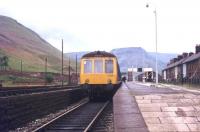 Platform view north at Treherbert in September 1977.<br><br>[Ian Dinmore /09/1977]
