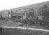 With only a month to go before official withdrawal by BR, Stanier Black 5 no 44690 stands alongside Rose Grove shed, Burnley, in July 1968. The locomotive is seen sandwiched between resident classmates  43597 (left) and 44899, also facing imminent withdrawal.<br><br>[K A Gray /07/1968]