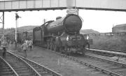 Scene in the sidings at West Auckland Colliery on 13 October 1962, with B16 4-6-0 no 61418 having taken over the SLS/MLS/Kings College <I>'Durham Rail Tour'</I>. The special had arrived from Durham behind V3 no 67636 and the B16 was preparing to take charge for the next leg to Port Clarence.<br><br>[K A Gray 13/10/1962]