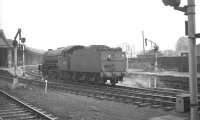 V2 2-6-2 no 60836 running through the Dundee platforms at Perth in 1966. <br><br>[K A Gray //1966]