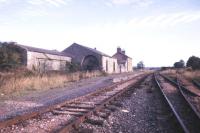 The long closed station at Kingscourt, Co Cavan, seen here in 1988. [With thanks to Messrs Hutton, Smith and Petrie] [see image 33334]<br><br>[Ian Dinmore //1988]