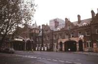 British Railways Headquarters and Marylebone station in November 1985. <br><br>[Ian Dinmore /11/1985]