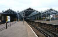General view of Southport station in April 2012.<br><br>[Veronica Clibbery 19/04/2012]