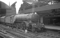 York shed's V2 no 60887 arrives at Newcastle Central on 23 June 1962 with the summer Saturday 10.25am Scarborough - Glasgow Queen Street.<br><br>[K A Gray 23/06/1962]