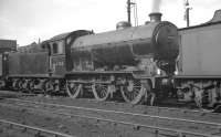 Gresley J39 0-6-0 no 64749 photographed on Ardsley shed on 8 September 1962, two months prior to withdrawal.<br><br>[K A Gray 08/09/1962]