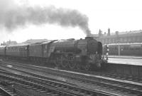 A1 Pacific 60130 <I>Kestrel</I> at Doncaster on 6 July 1963 with the summer Saturday 9.25am Yarmouth - Leeds Central.<br><br>[K A Gray 06/07/1963]