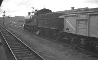 Ex-GWR 2-8-0 2886 with a down goods through Swindon Station on 6 October 1961.<br><br>[K A Gray 06/10/1961]