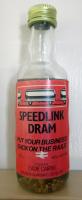 A difficult one to categorise.<br>
<br>
A Speedlink Dram from the early eighties. It is still unopened and as you can see the angels have had their share.<br><br>[Alastair McLellan //]