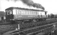 LNER Sentinel steam railcar 31873 <I>Quicksilver</I> at Balloch, thought to have been photographed in the 1930s. Built in 1929, the railcar was eventually withdrawn from service in 1947.<br><br>[Bruce McCartney Collection //]