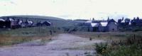 Cullen in 1973 when the station building still stood. Passenger station to right and goods yard to left. The view looks south and the viaduct is out of shot off to the right.<br><br>[Alan Norris //1973]