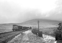 Track recovery train near Steele Road station on the Waverley Route in late 1969.<br><br>[Bruce McCartney //1969]