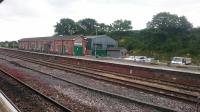 Yeovil Junction, seen on 30th May 2017. This is the busier of the town's two surviving stations and still has numerous buildings and sidings. <br><br>[Alan Cormack 30/05/2017]